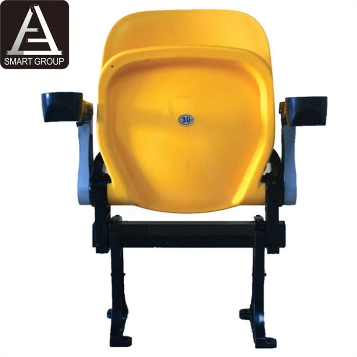 Folding Plastic Stadium Seats With Cuphold
