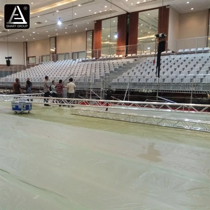 Steel Scaffolding Grandstand for Indoor Multipurpose Halls